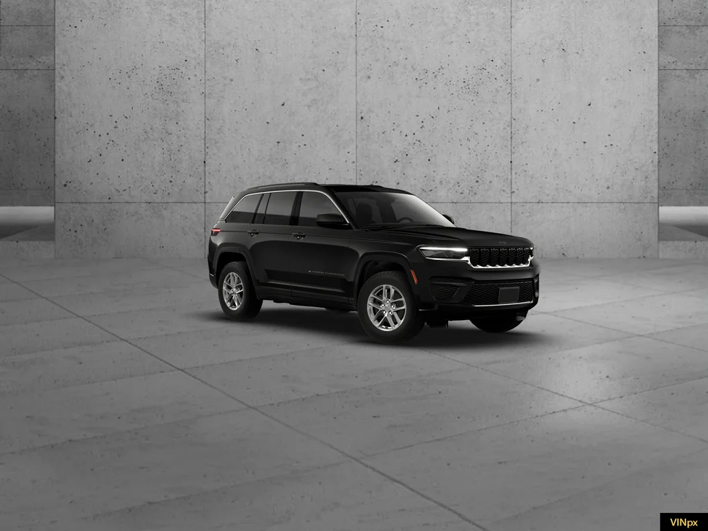 New 2026 Diamond Black Crystal Pearl-Coat Exterior Paint Jeep Laredo image 10
