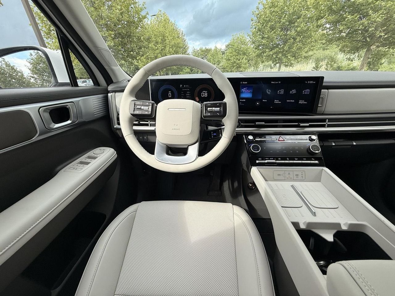 New 2026 Serenity White Hyundai SEL AWD image 19