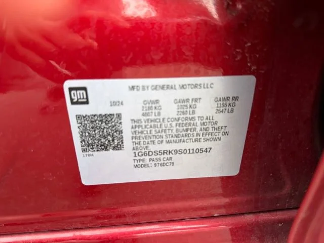 Used 2025 Radiant Red Tintcoat Cadillac Premium Luxury image 17