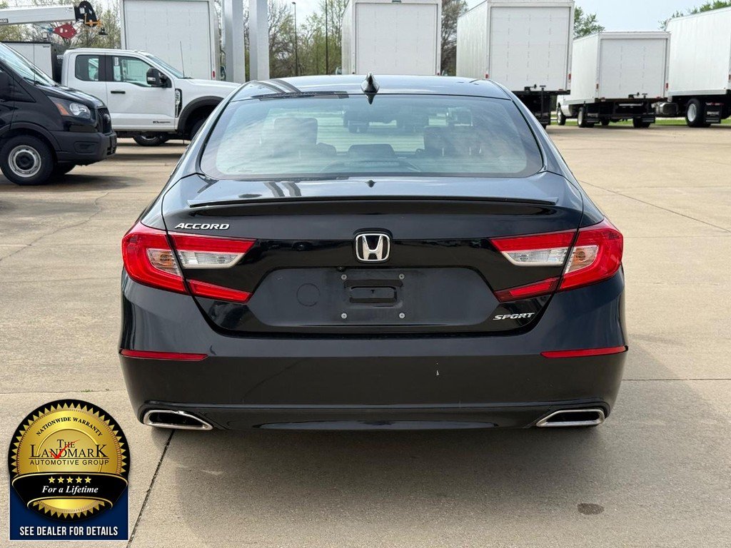 Used 2019 Crystal Black Pearl Honda Sport 1.5T CVT image 6