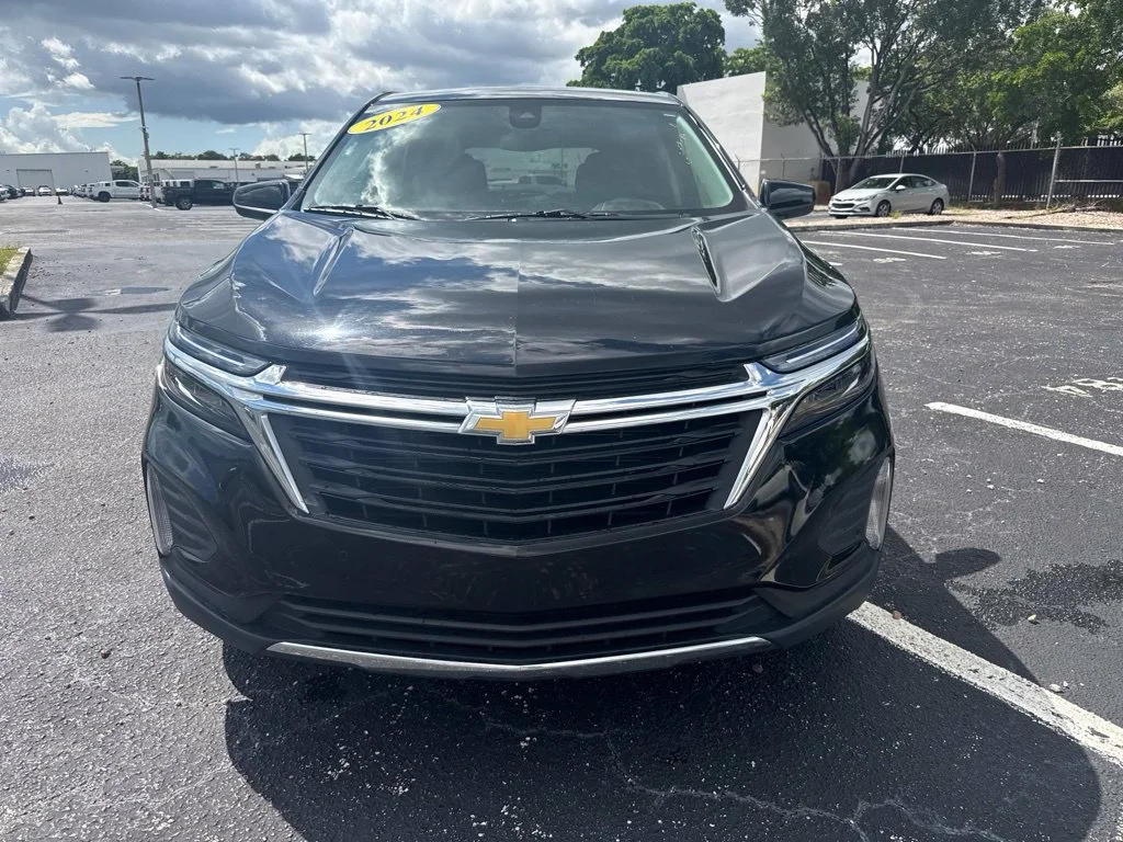 Used 2024 Chevrolet Equinox LT with VIN 3GNAXKEG6RL319492 for sale in Lauderhill, FL