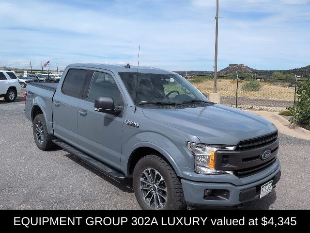 Used 2019 Abyss Gray Metallic Ford XLT image 3