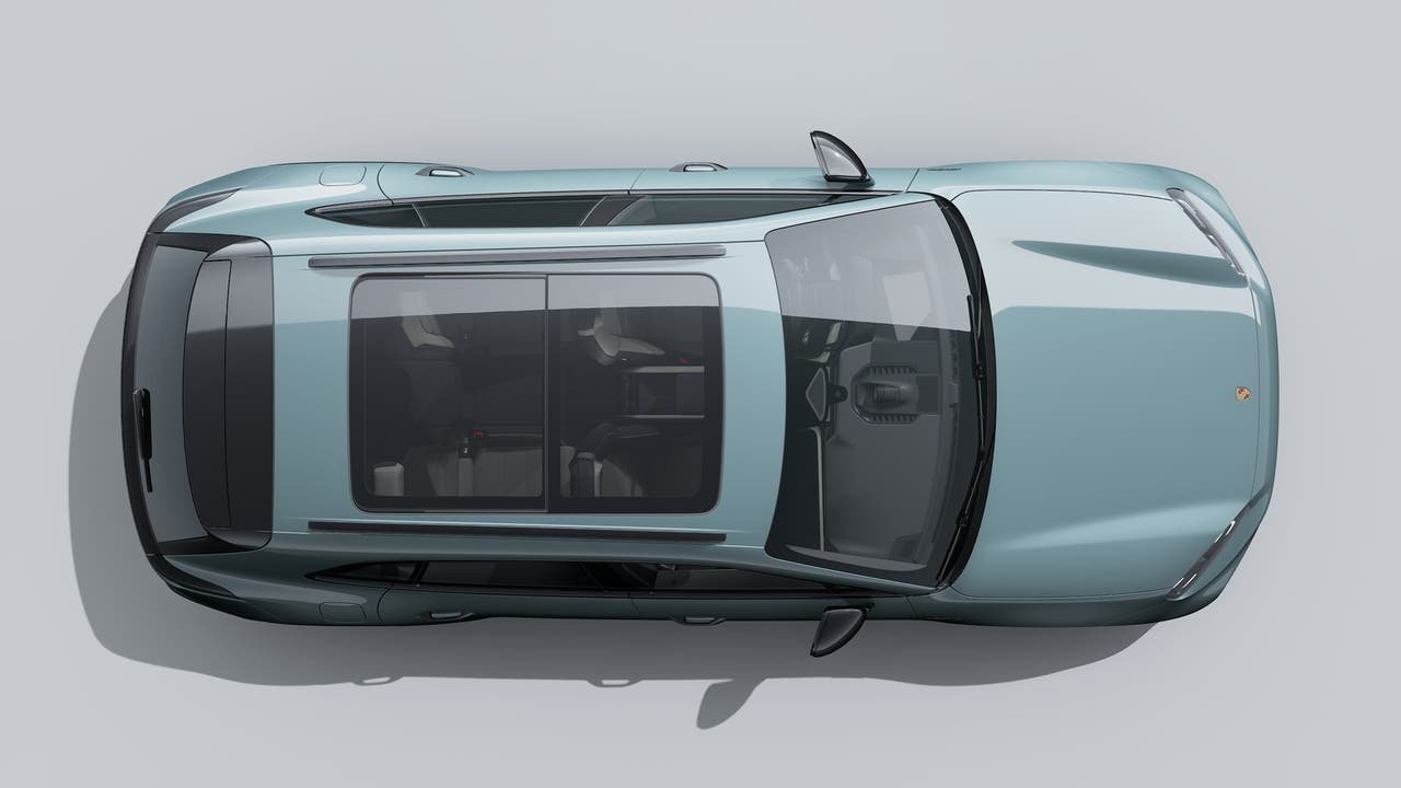 New 2026 Mystic Green Metallic Porsche S Electric image 5