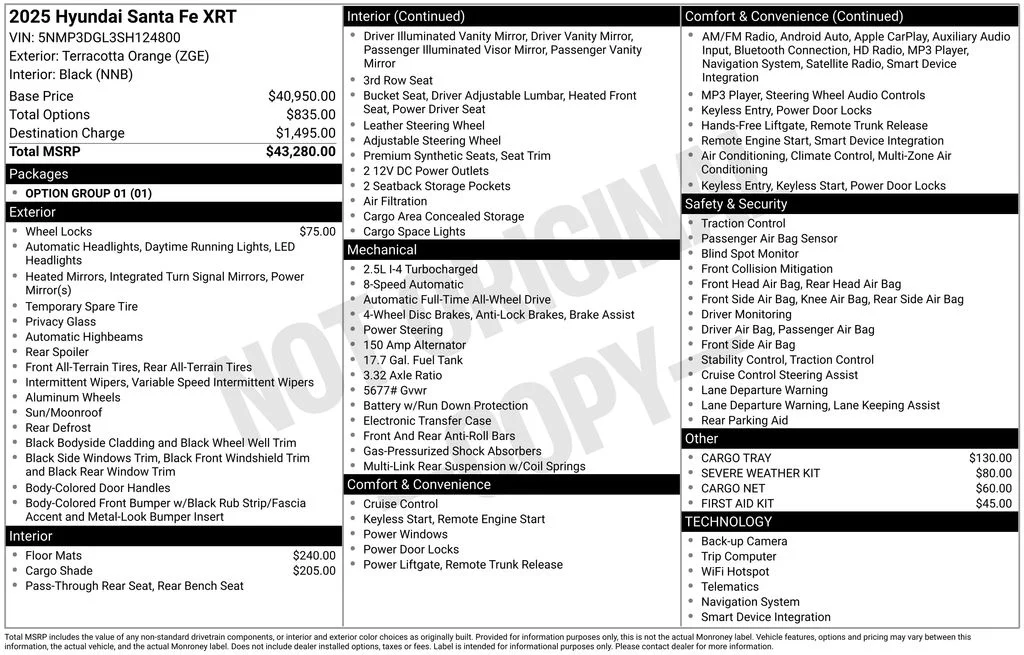 2025 Hyundai Santa Fe XRT - Photo 5