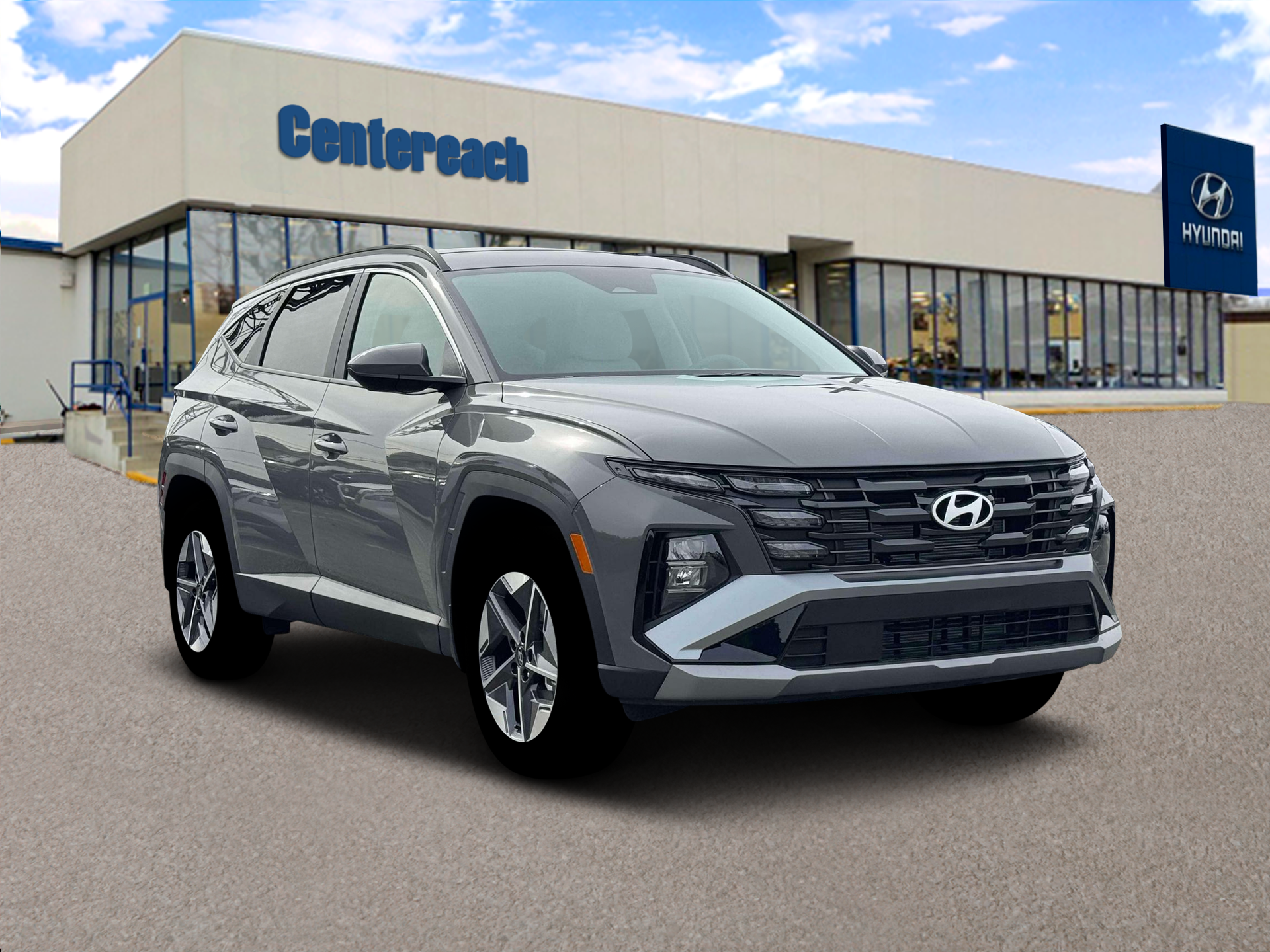 New 2026 Hampton Gray Hyundai SEL Plus AWD image 11