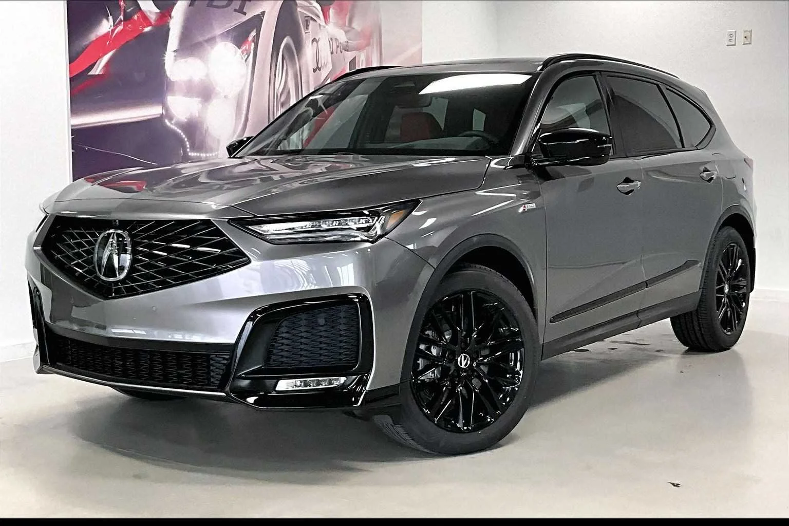 New 2026 Liquid Carbon Metallic Acura w/A-Spec Advance Package image 1