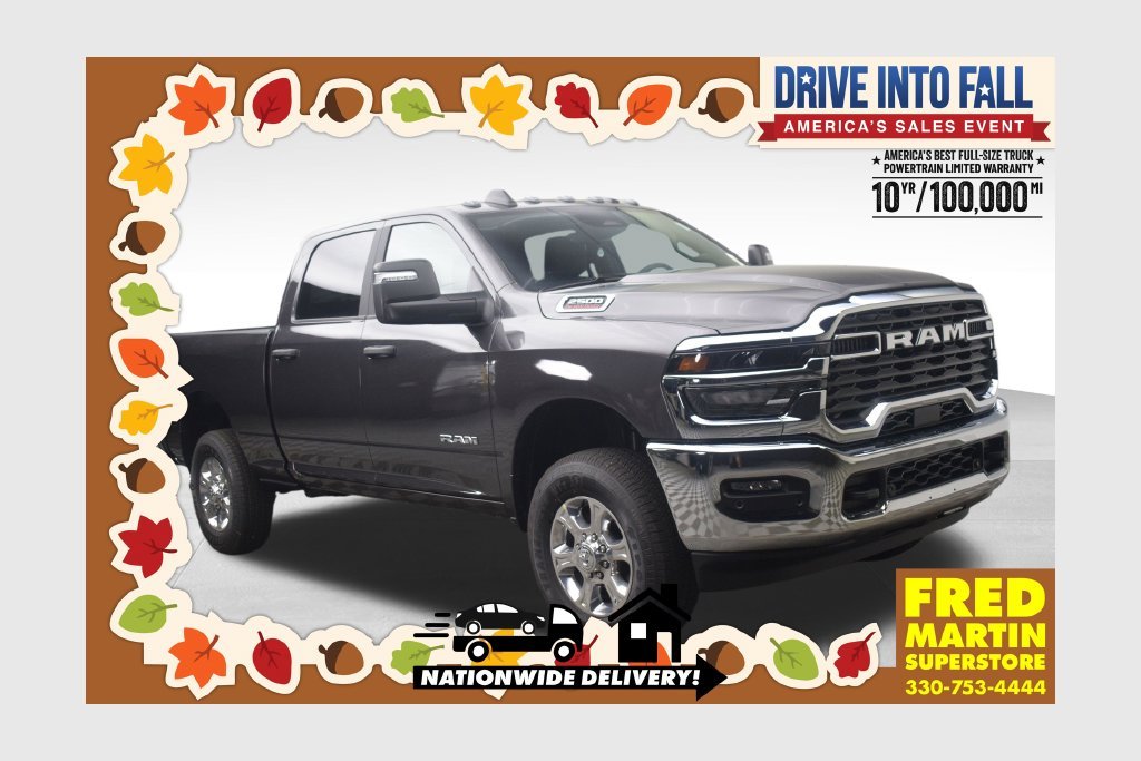 New 2026 Granite Crystal Metallic Clear-Coat Exterior Paint RAM Big Horn image 1