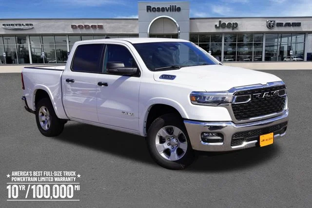 New 2026 Bright White Clear-Coat Exterior Paint RAM Big Horn image 1