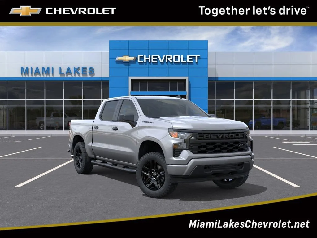 New 2026 Sterling Gray Metallic Chevrolet Custom image 1