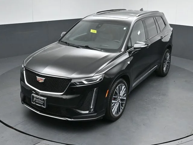 Certified Used 2025 Stellar Black Metallic Cadillac Sport image 47