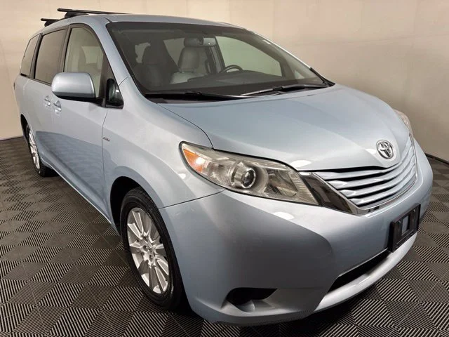 Certified Used 2017 Sky Blue Pearl Toyota LE image 1