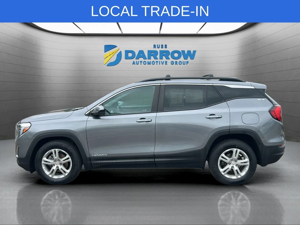 Used 2021 Gray GMC SLE image 2