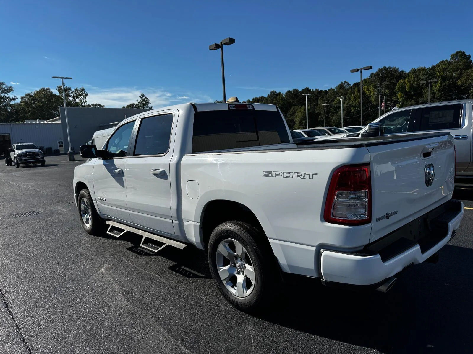 Used 2023 Bright White Clearcoat Ram Lone Star image 6