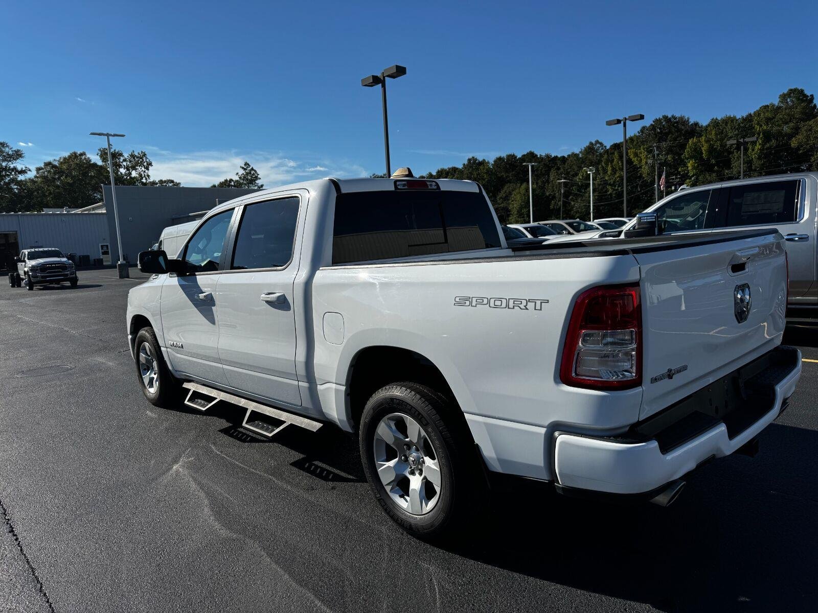 Used 2023 Bright White Clearcoat Ram Lone Star image 6