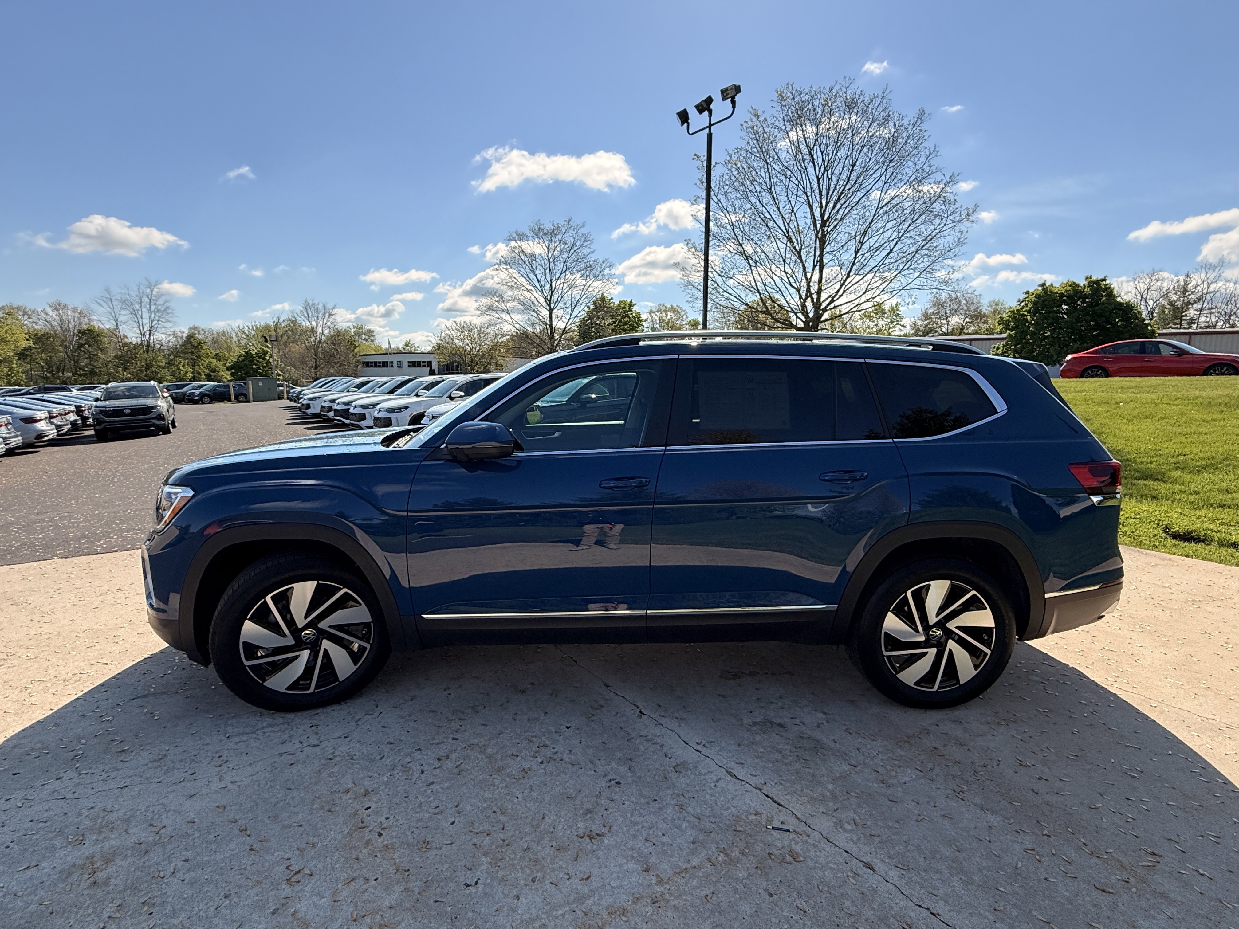 Certified Used 2025 Mountain Lake Blue Metallic Volkswagen 2.0T SEL image 12