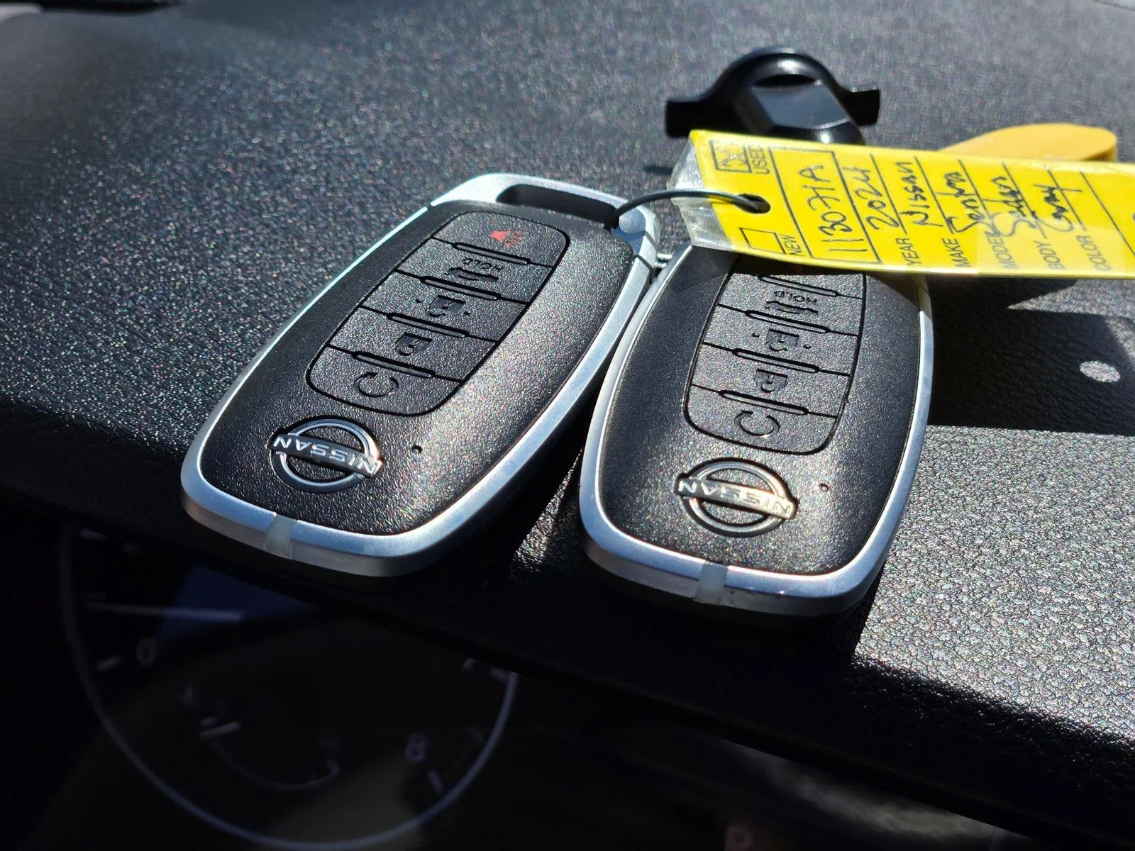Used 2024 Gun Metallic Nissan SV image 32