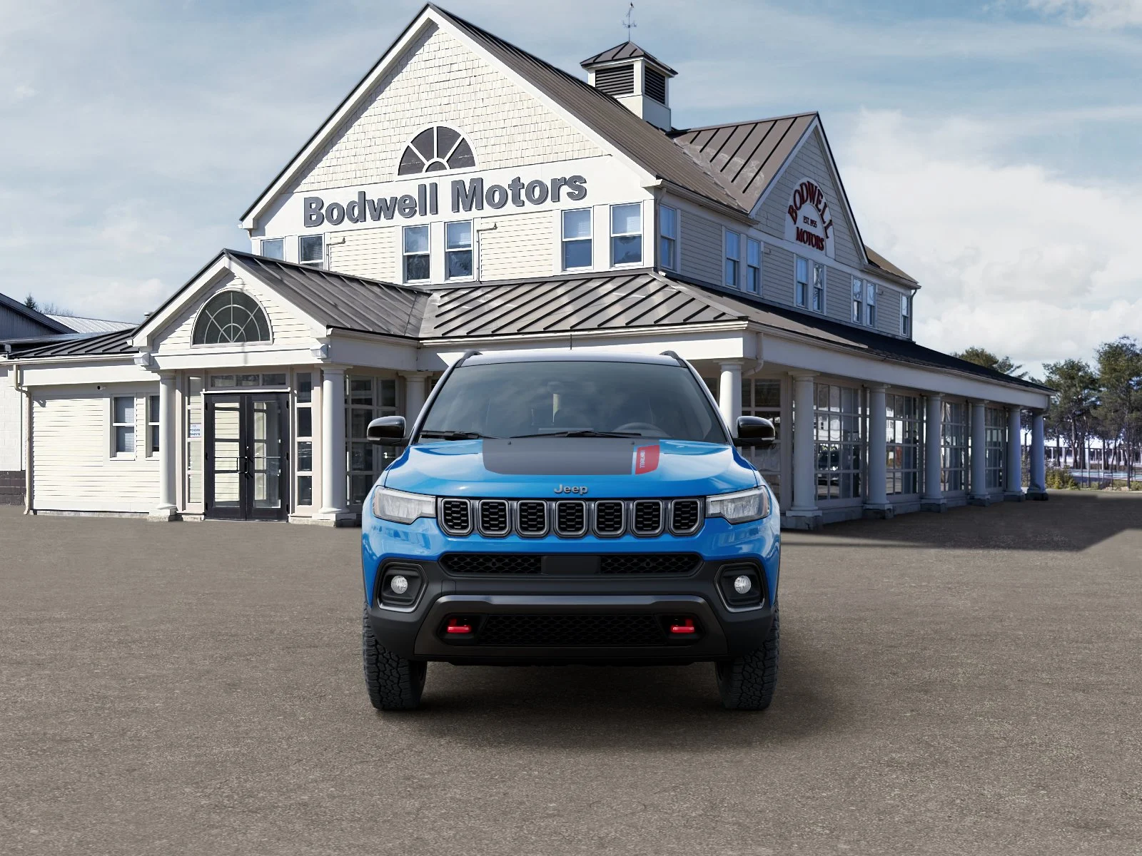 New 2026 Hydro Blue Pearl-Coat Exterior Paint Jeep Trailhawk image 32