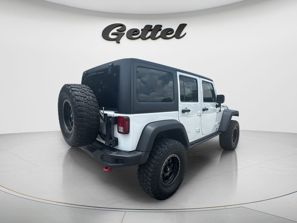 Used 2016 White Jeep Unlimited Rubicon image 5