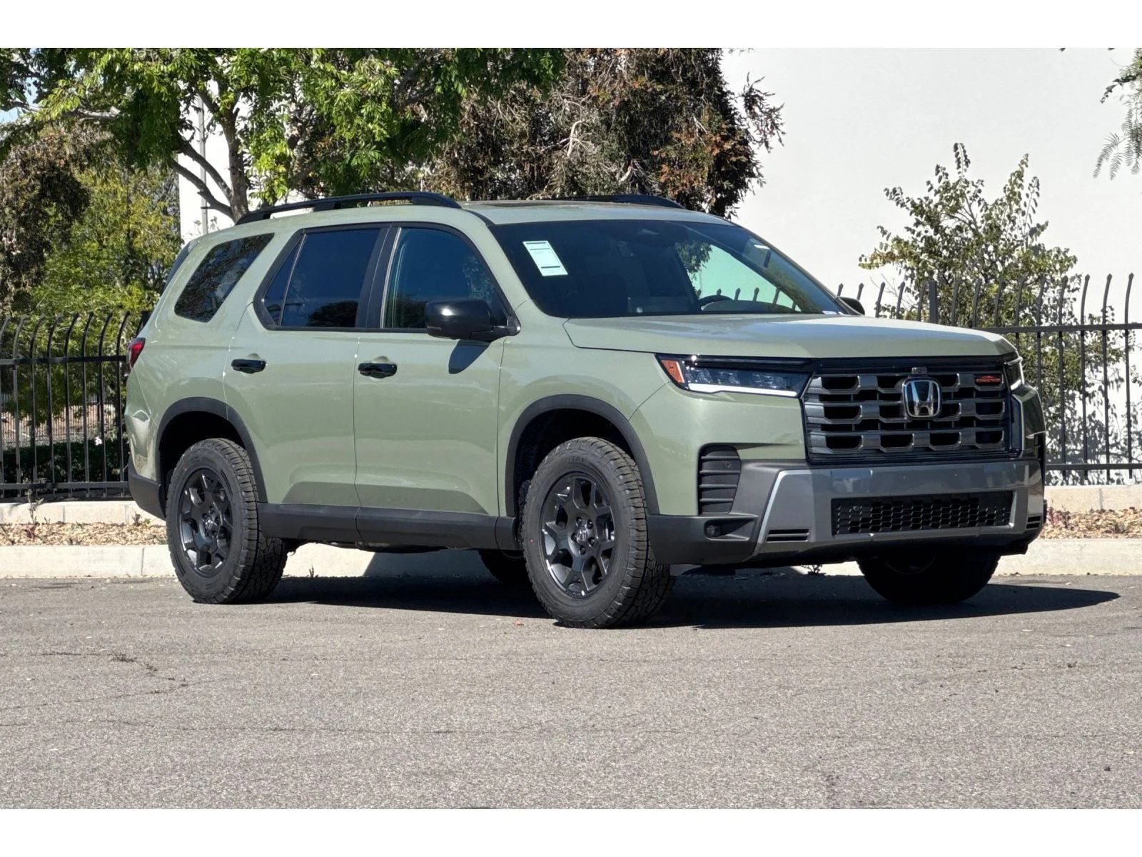 New 2026 Ash Green Metallic Honda TrailSport image 2