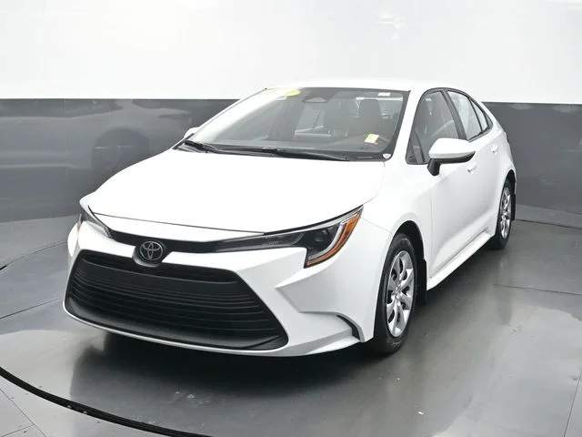 Used 2024 White Toyota LE image 1