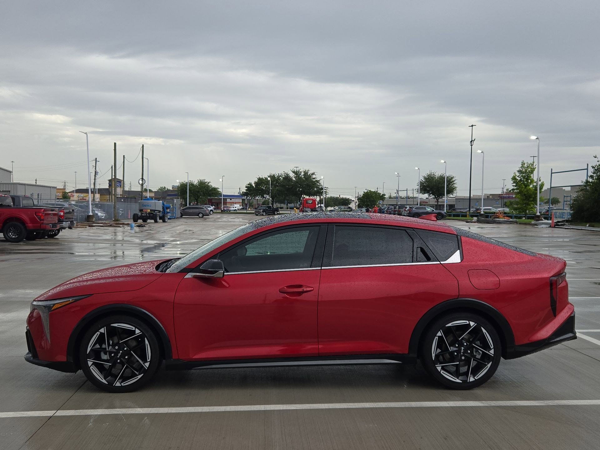 Used 2025 Currant Red Kia GT-Line image 6