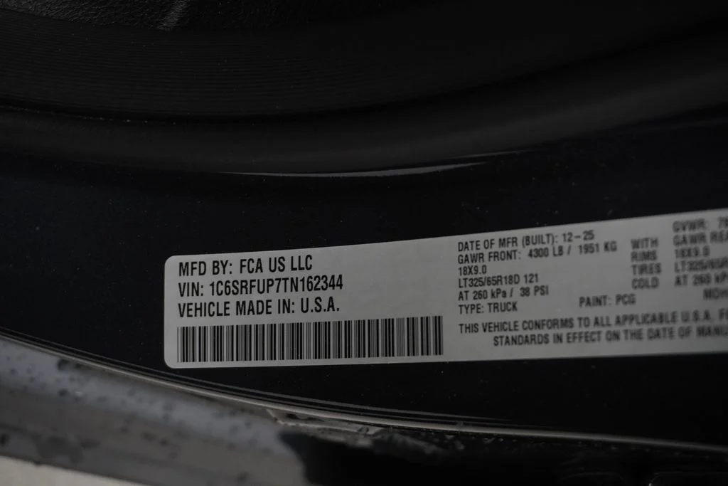 New 2026 Forged Blue Metallic Exterior Paint RAM RHO image 41
