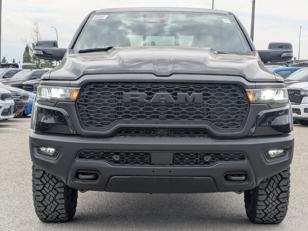 New 2026 Black RAM Rebel - - Level 2 Equip Grp - 14.4 Touchscreen - Harman Kardon Audio - Leather & More! image 3