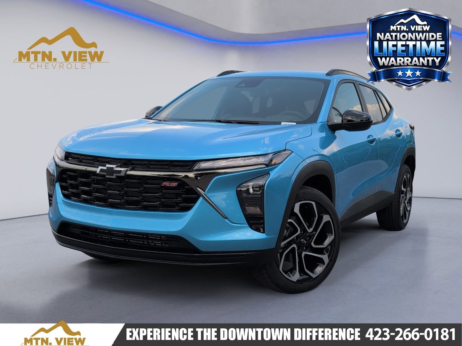 Marina Blue Metallic 2026 Chevrolet Trax RS with 2RS FWD SUV / Crossover Front-Wheel Drive