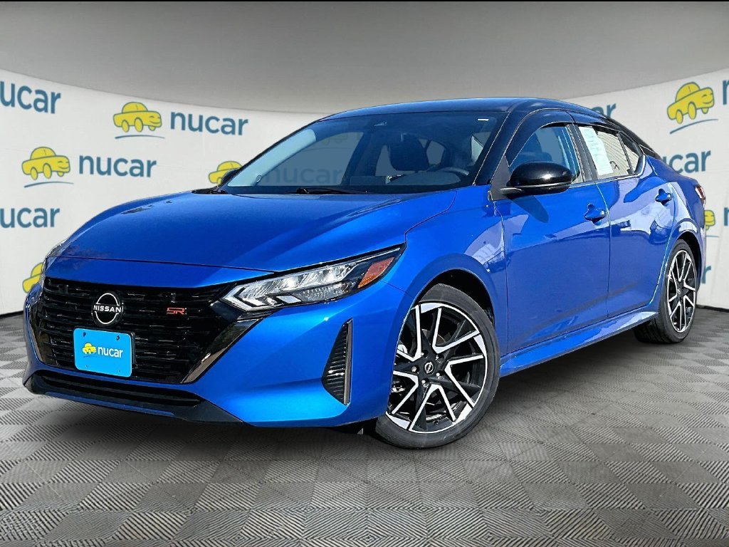 Used 2025 Electric Blue Metallic/Super Black Nissan SR image 3