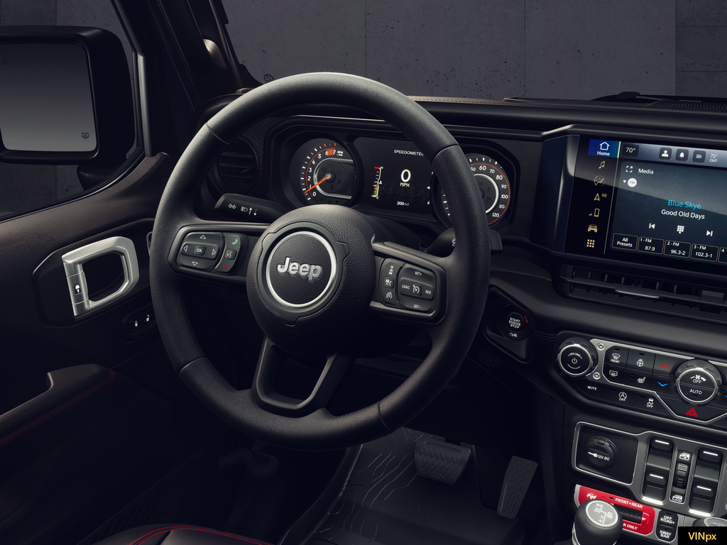 New 2026 Black Clear-Coat Exterior Paint Jeep Rubicon X image 21