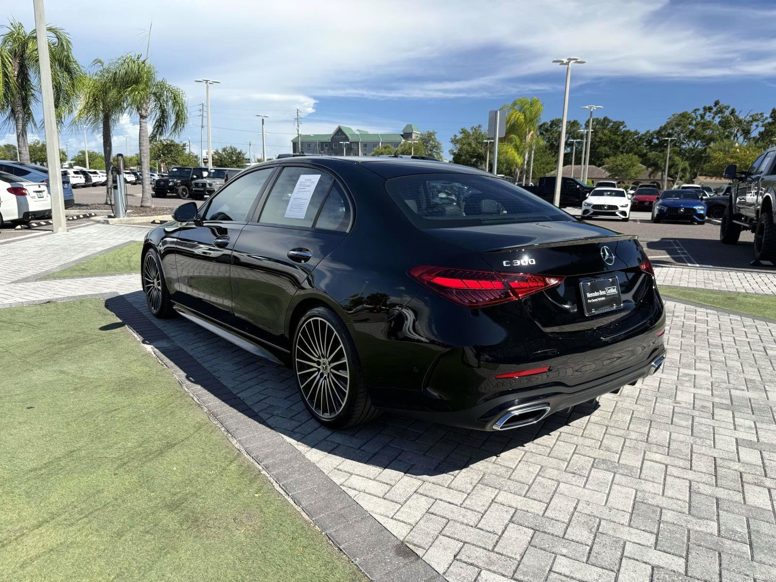 Certified Used 2023 Black Mercedes-Benz C 300 image 4