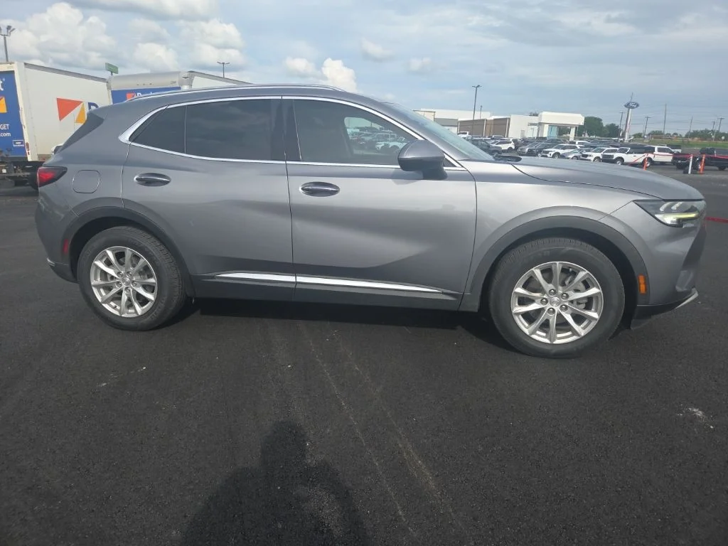 Used 2021 Satin Steel Gray Metallic Buick Preferred image 12