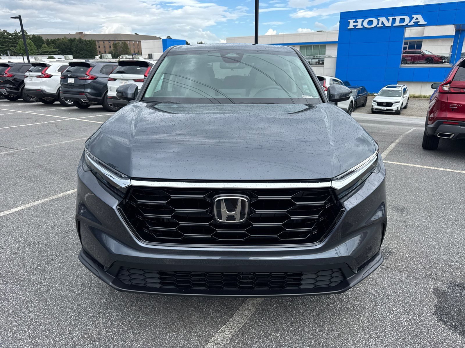 New 2026 Meteorite Gray Metallic Honda EX image 2