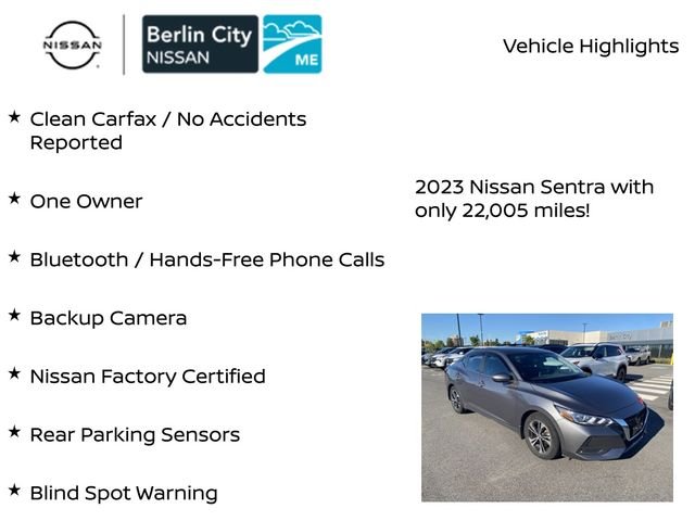 Used 2023 Gun Metallic Nissan SV image 2