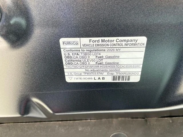 New 2026 Carbonized Gray Metallic Ford Lariat® image 66