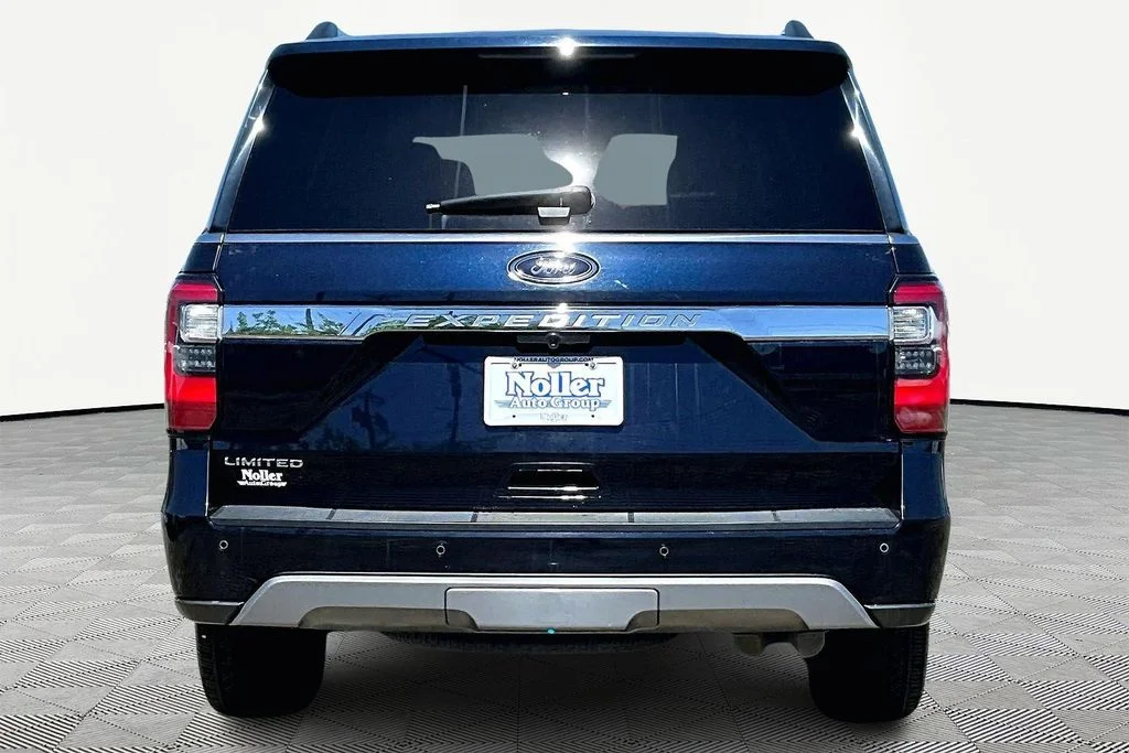 Certified Used 2021 Blue Metallic Ford Limited image 4