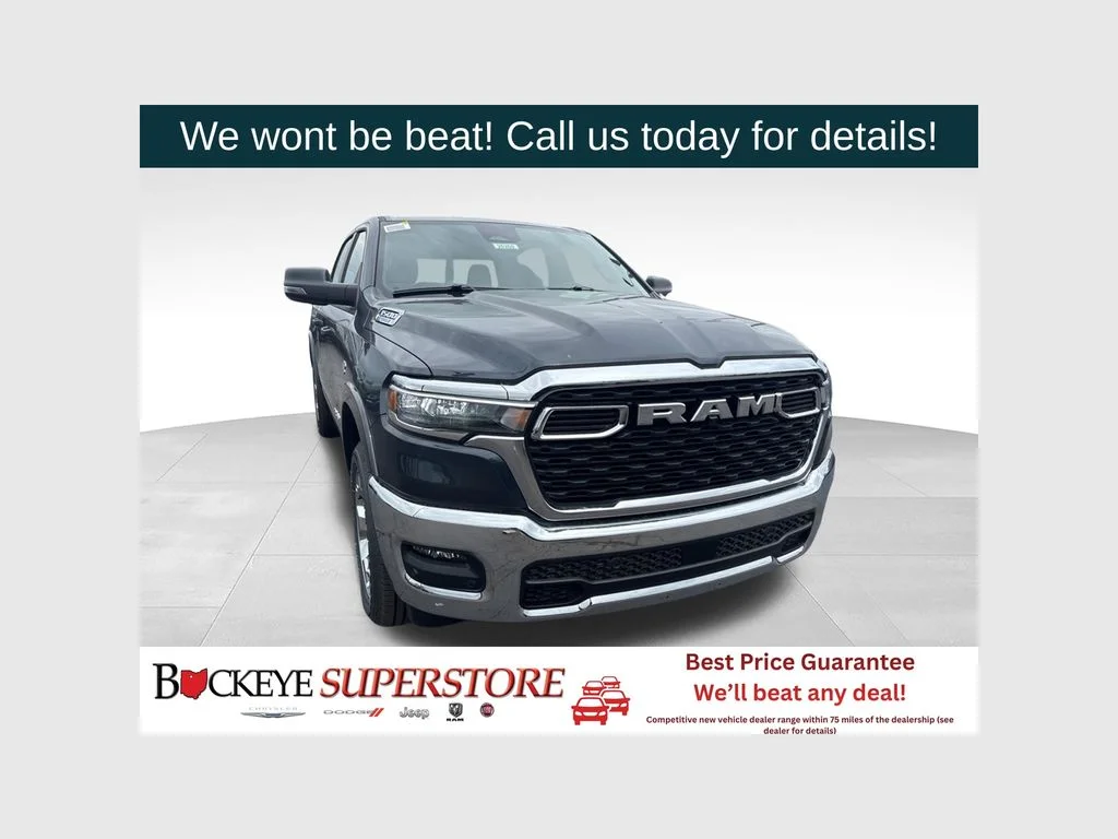 New 2026 Forged Blue Metallic Exterior Paint RAM BIG HORN image 1