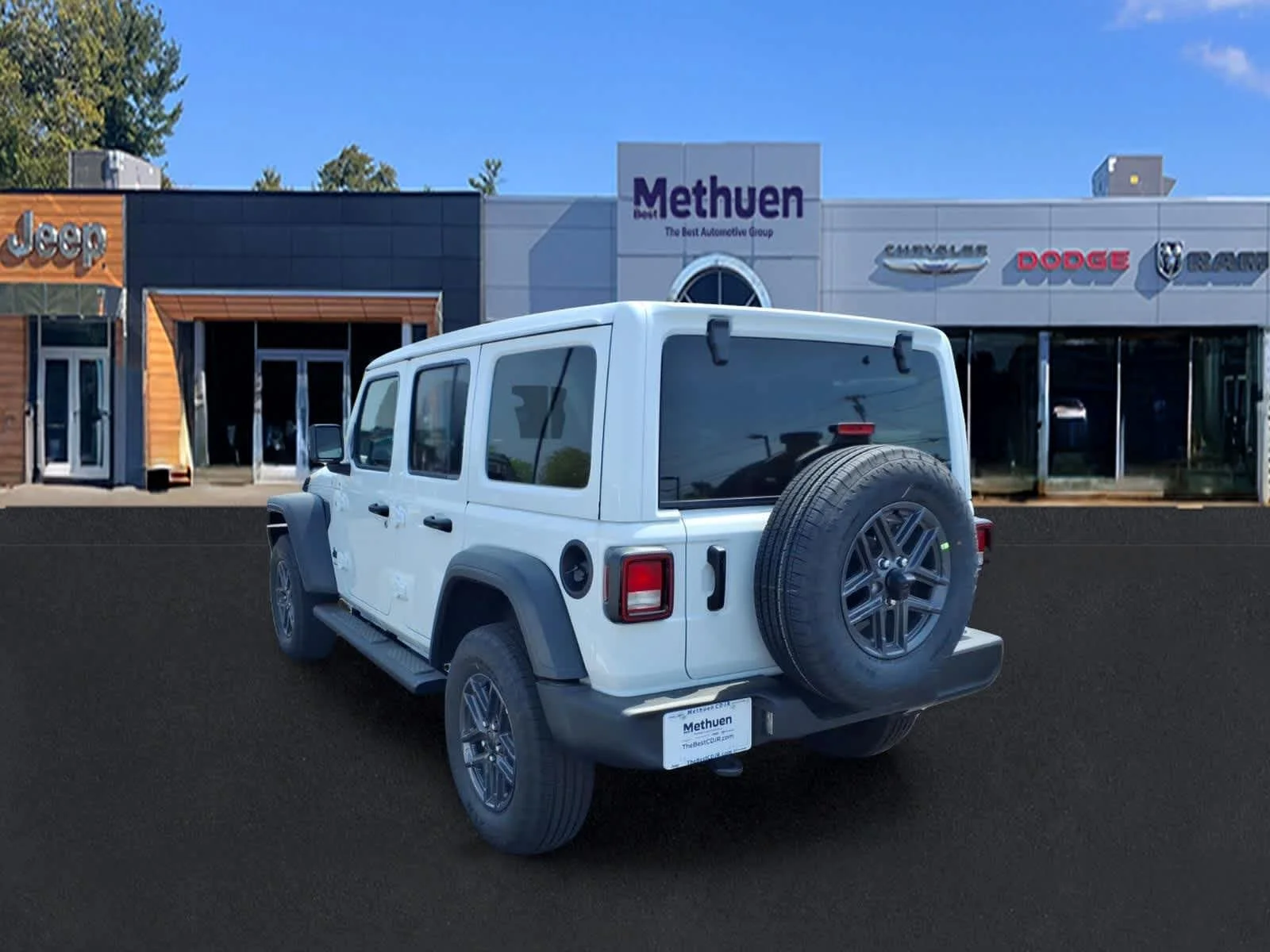 New 2026 Bright White Clearcoat Jeep Sport S image 6