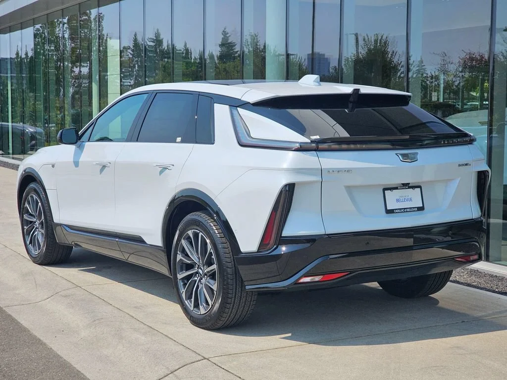 New 2026 Vibrant White Tricoat Cadillac Sport image 3