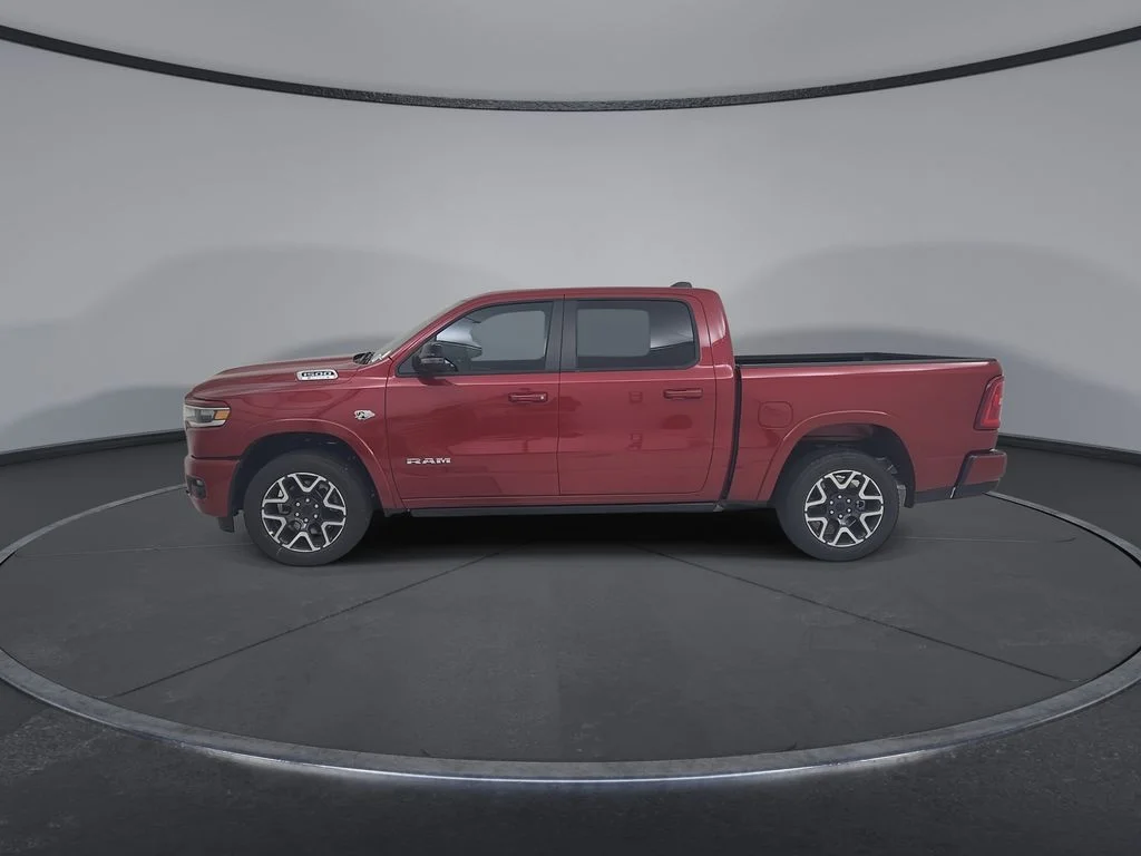 New 2026 Molten Red Pearl-Coat Exterior Paint RAM Laramie image 9