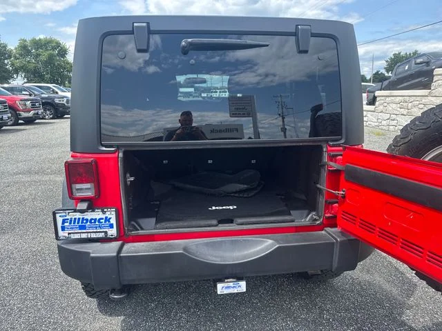 Used 2017 Firecracker Red Clearcoat Jeep Unlimited Sport image 5