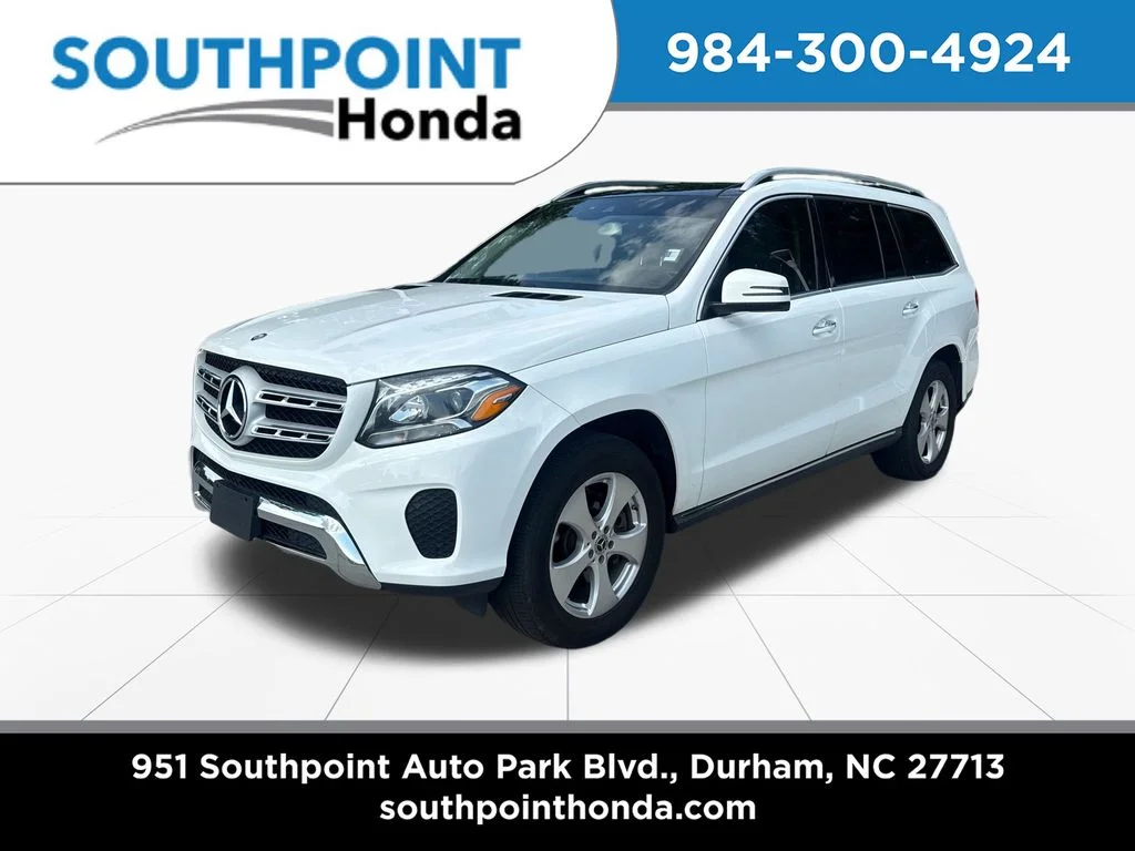 Used 2017 Polar White Mercedes-Benz GLS 450 image 3