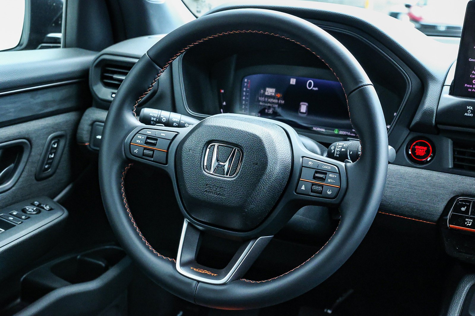 New 2026 Platinum White Pearl Honda TrailSport AWD image 16