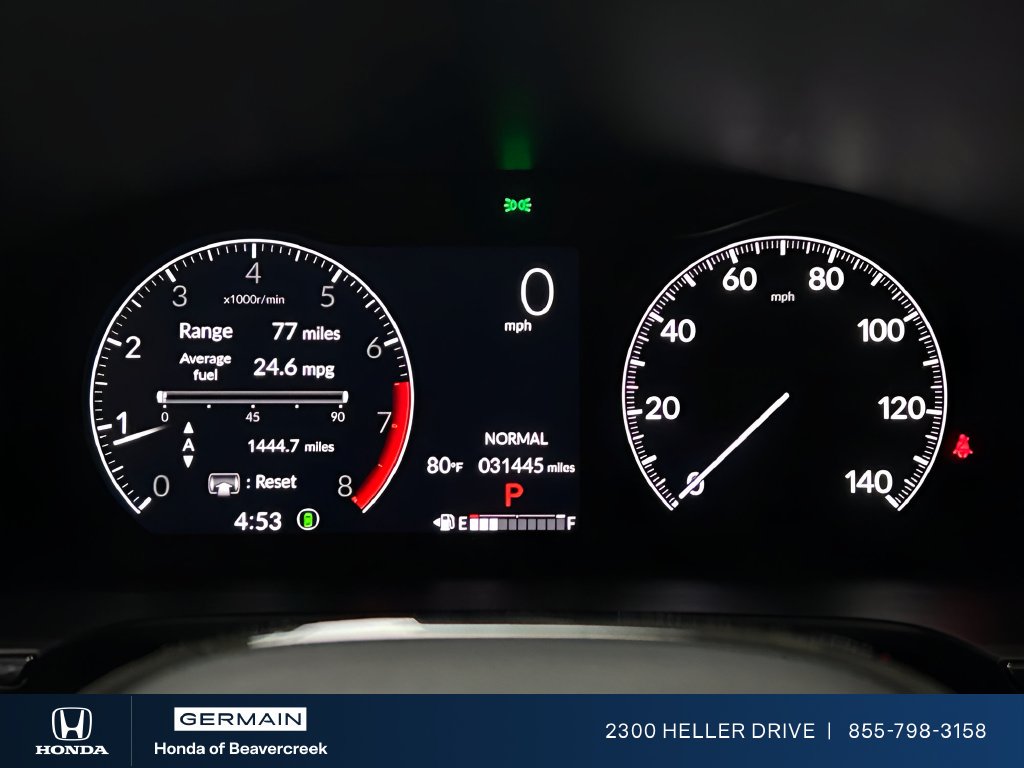 Used 2024 Crystal Black Pearl Honda EX-L image 15