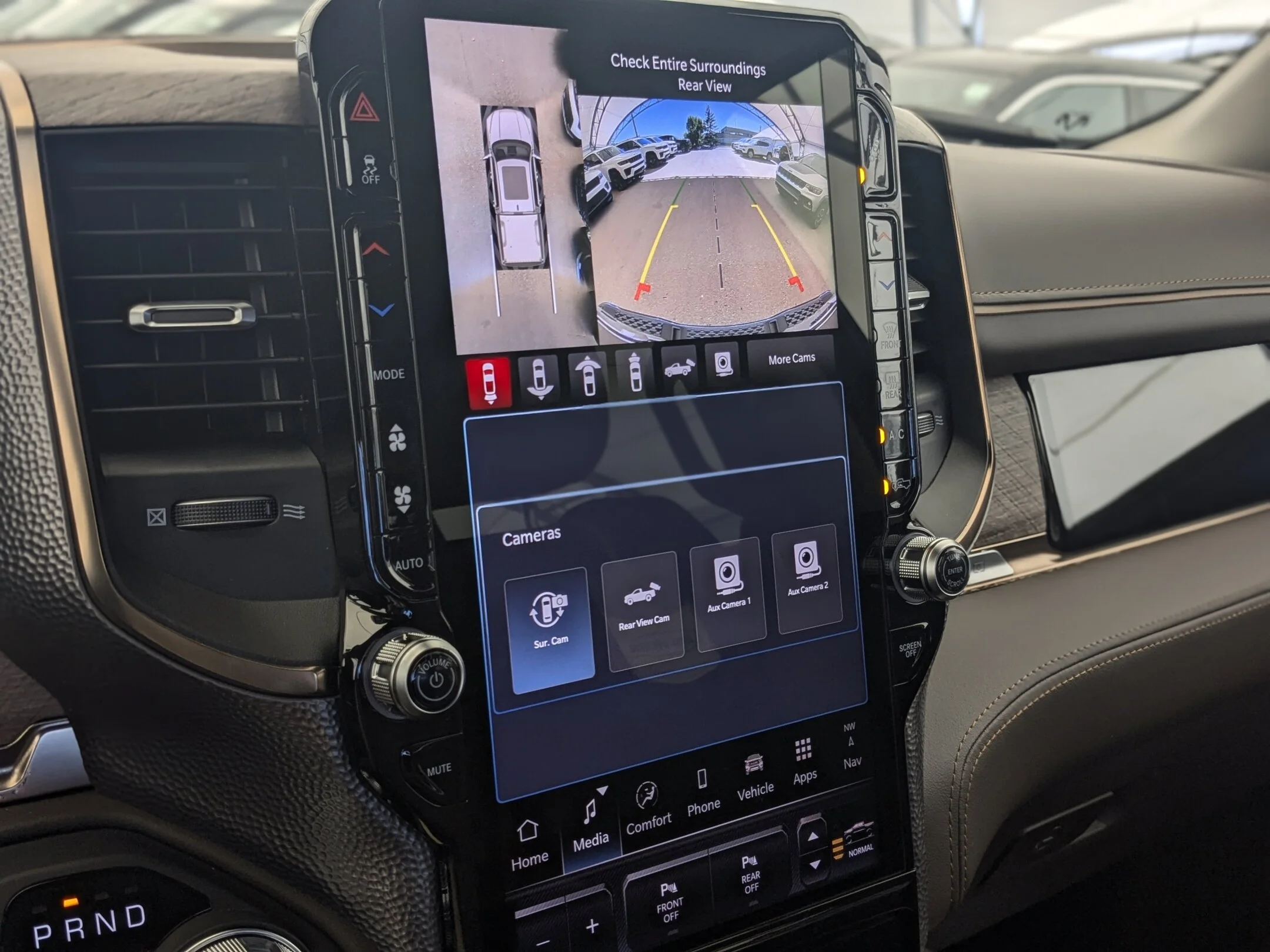 New 2026 Black RAM Limited Longhorn - - Level A Grp - Pano Sunroof - 14.4 Uconnect NAV - Head-Up Display & More! image 23