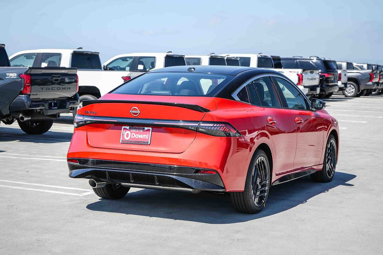 New 2027 Energetic Ember / Super Black Two-tone Nissan SR image 6