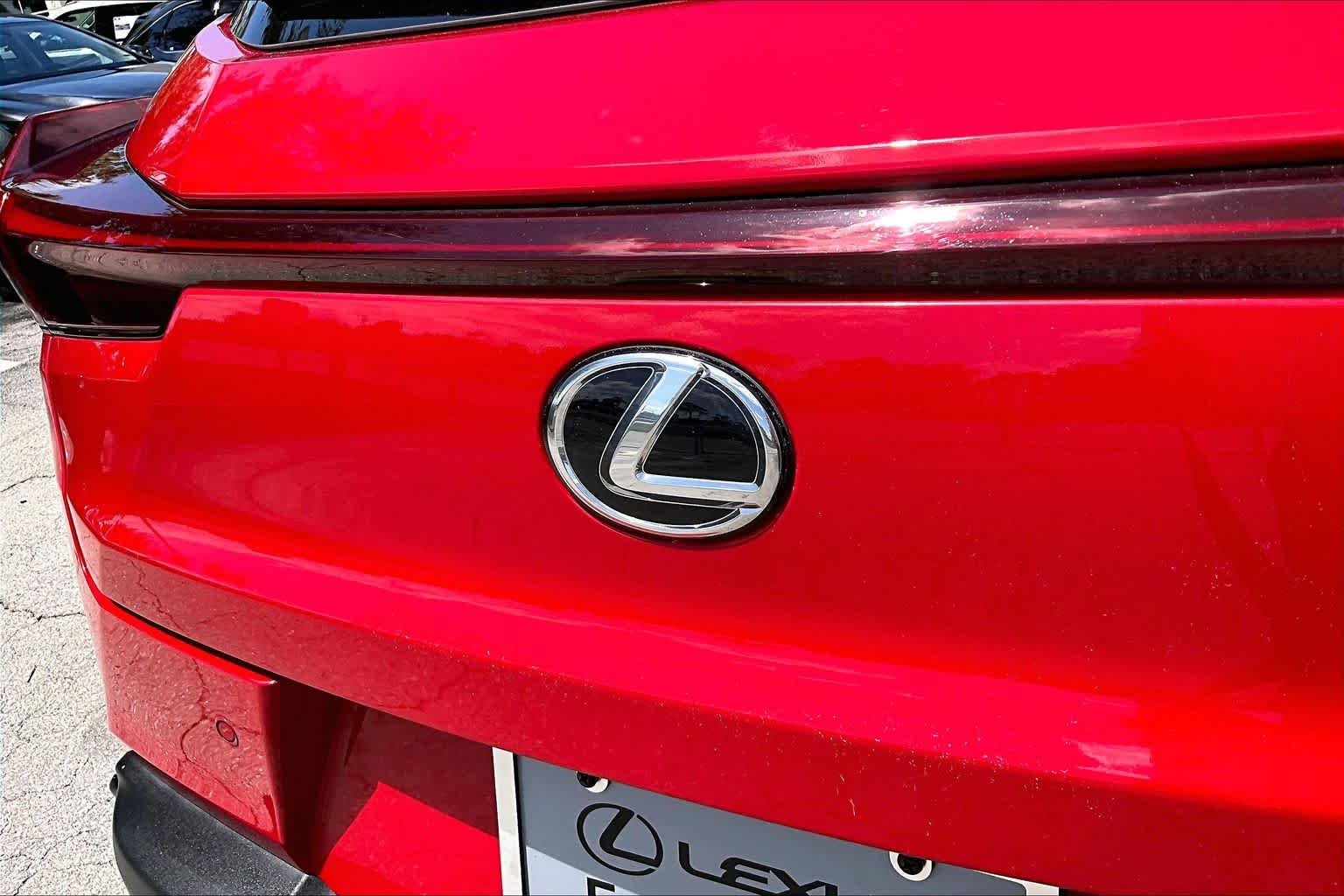 Used 2024 Redline with Obsidian Roof Lexus F SPORT Design image 31