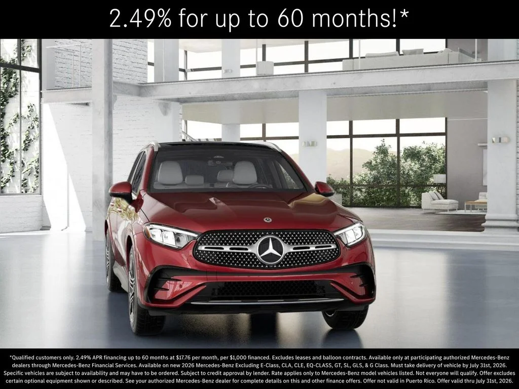 New 2026 MANUFAKTUR Patagonia Red Metallic Mercedes-Benz GLC 300 image 8