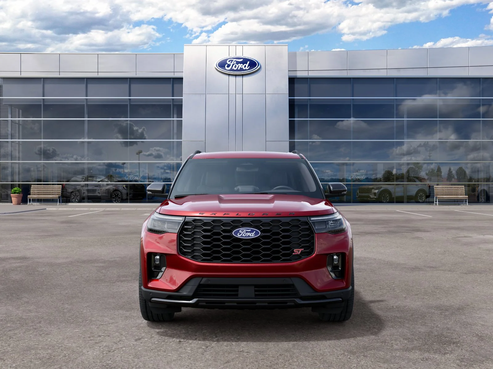 New 2027 Ruby Red Metallic Tinted Clearcoat Ford ST image 16