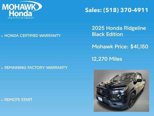 2025 Honda Ridgeline Black Edition - Photo 23
